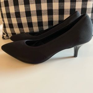 Mini black heels from TJ Maxx